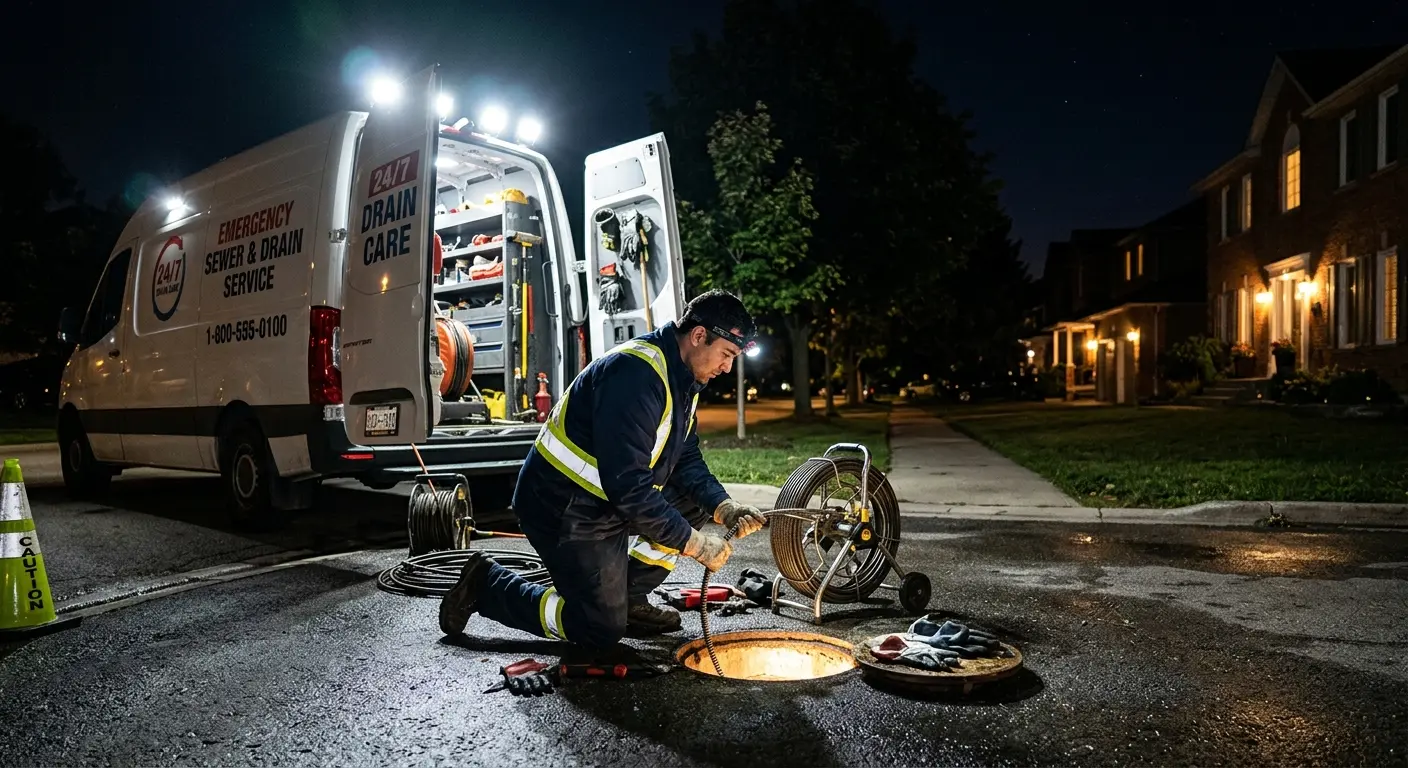 Sewer Line Repair in Colebrookdale, PA
